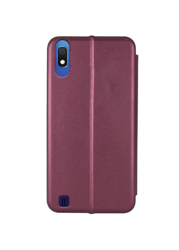 Кожаный чехол-книжка Classy для Samsung Galaxy A10 (A105F) Maroon No Brand (345561273)