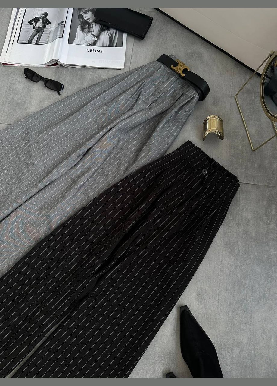 Прямые брюки из костюмной ткани. Adelante (317041105)