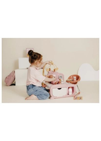 Игровой набор Игровой центр Беби Ньорс. Терракотовая пудра. Детская комната со звуковыми эффектами и аксессуар (7600220393) Smoby Ігровий центр Бебi Ньорс. Терракотова пудра. Дитяч (358067396)