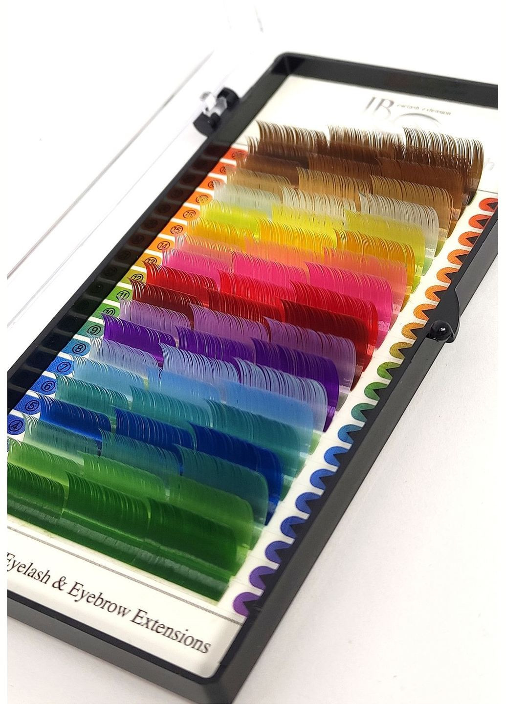 Ресницы радуга С 0,07-14 I-Beauty (322862681)