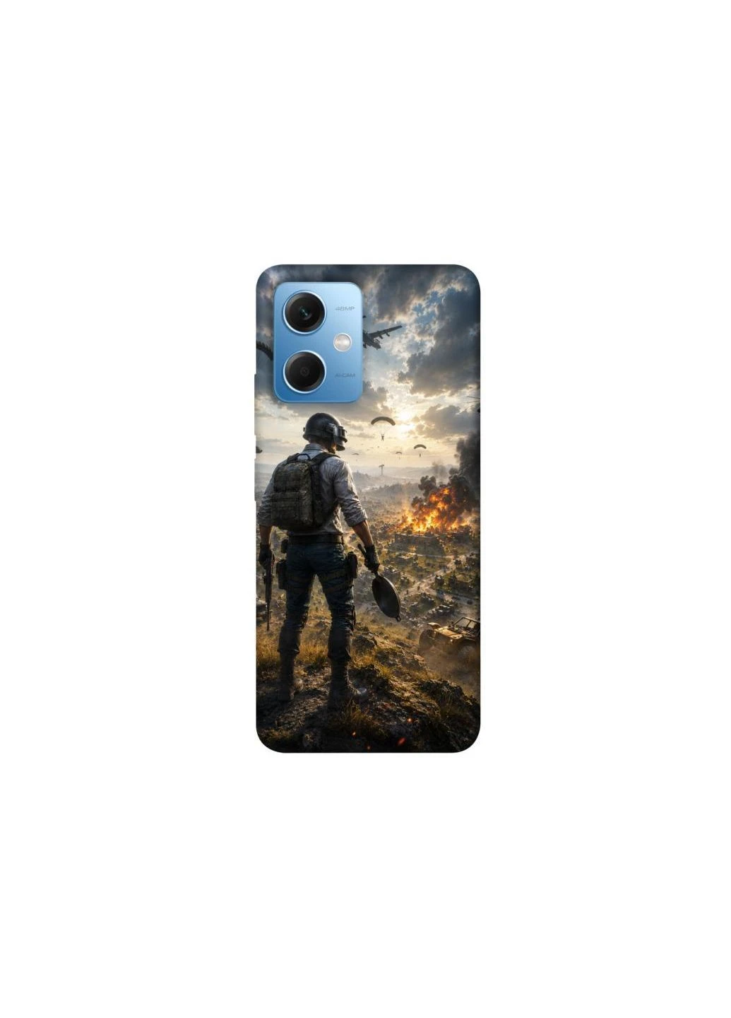 Чехол на Xiaomi Redmi Note 12 5G PUBG ver.2 Frontalka (396380468)