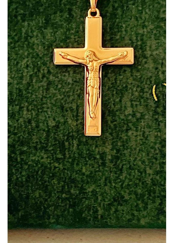 Позолочений Хрестик. Позолота No Brand (351902938)