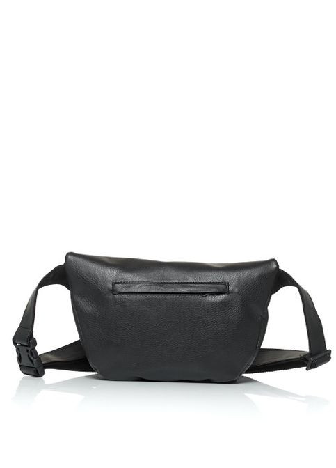 Женская сумка на пояс бананка Tirso Max черная (SKU_80551001-VS) Sambag (302450278)