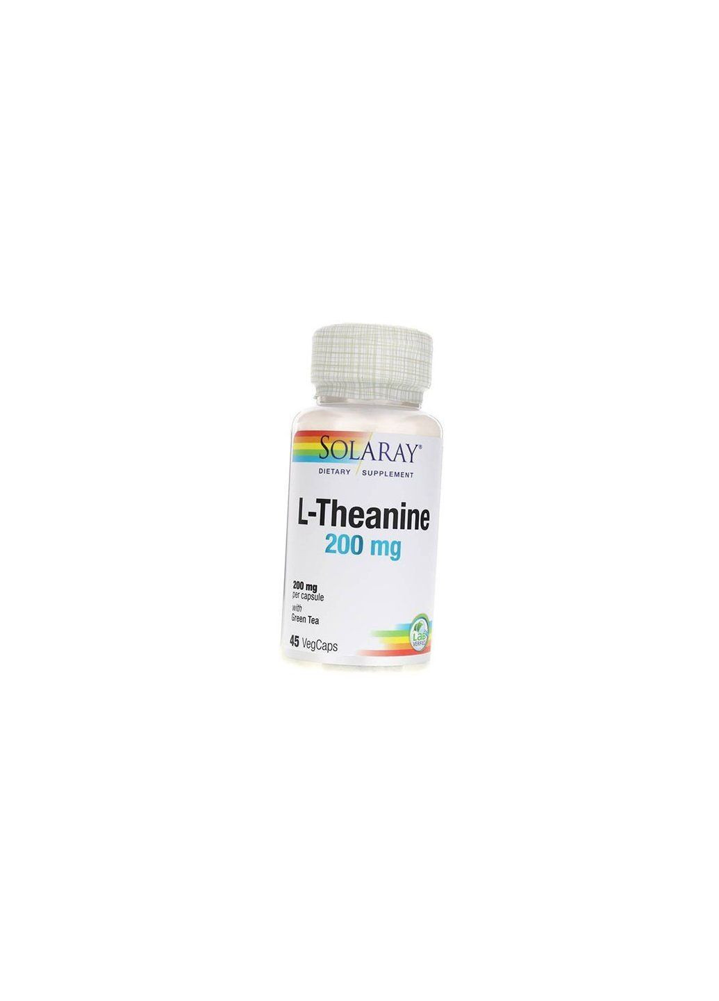 Теанин, LTheanine, 45вегкапс (27411004) Solaray (293255298)