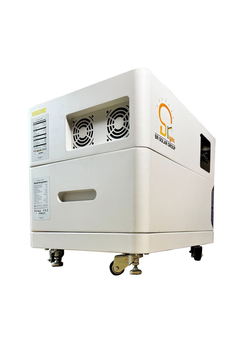 Комплект резервного живлення з інвертором на 5 кВт та акумулятором на 5,12 кВт·год Bright Solar (314980742)