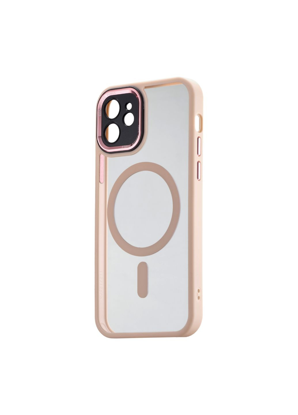 Чехол Lensor with MagSafe Pink Case iPhone 12 (297452998)