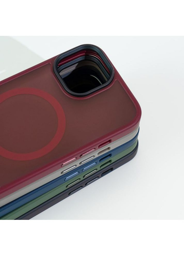 Чохол Matte Insane Case with Magnetic Ring sierra blue Wave iPhone 13 Pro (365748984)