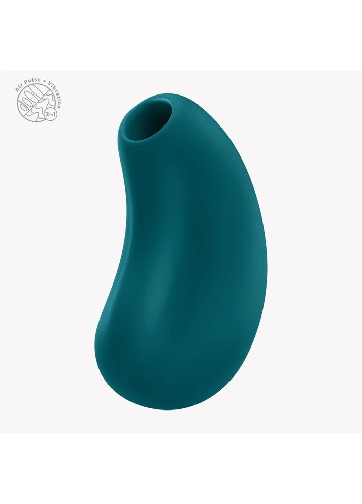 Вакуумный стимулятор Cherie Bottle Green, 12 режимов вибрации, 11 уровней вакуума Fun Factory (383076834)