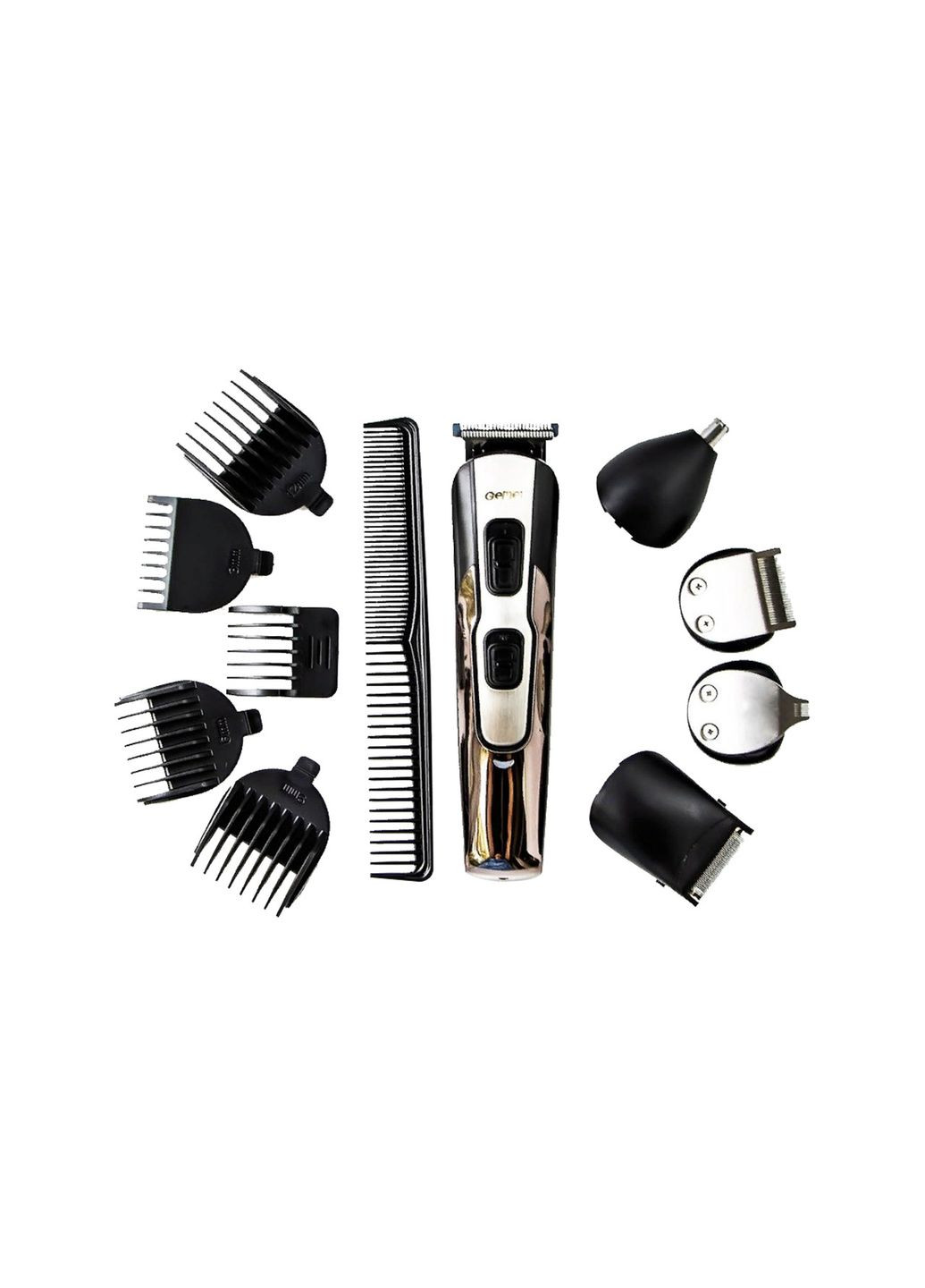 Універсальний чоловічий тример GM-592 10в1 для бороди вусів носа та тіла машинка для стрижки Gemei (297331344)