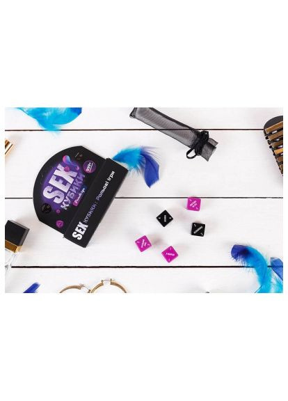 Настільна гра 18+ SEXКубики: Рольові ігри (укр.) (FGS52) Fun Games Shop SEXКубики Рольові ігри (укр.) (369881443)
