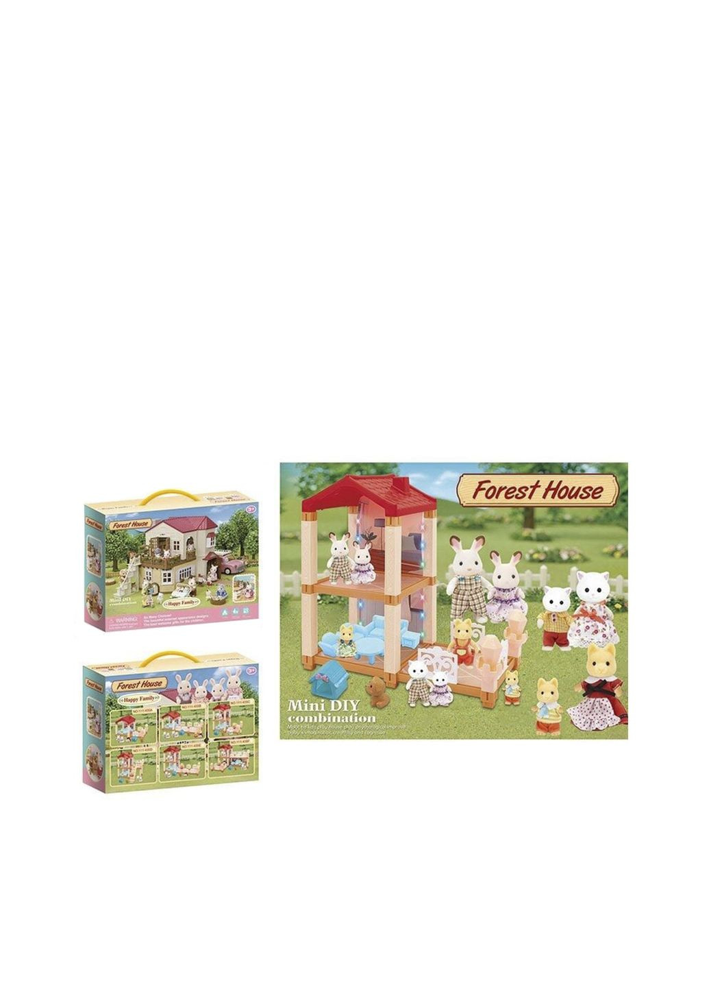 Будиночок колір різнокольоровий ЦБ-00274262 No Brand (323081469)