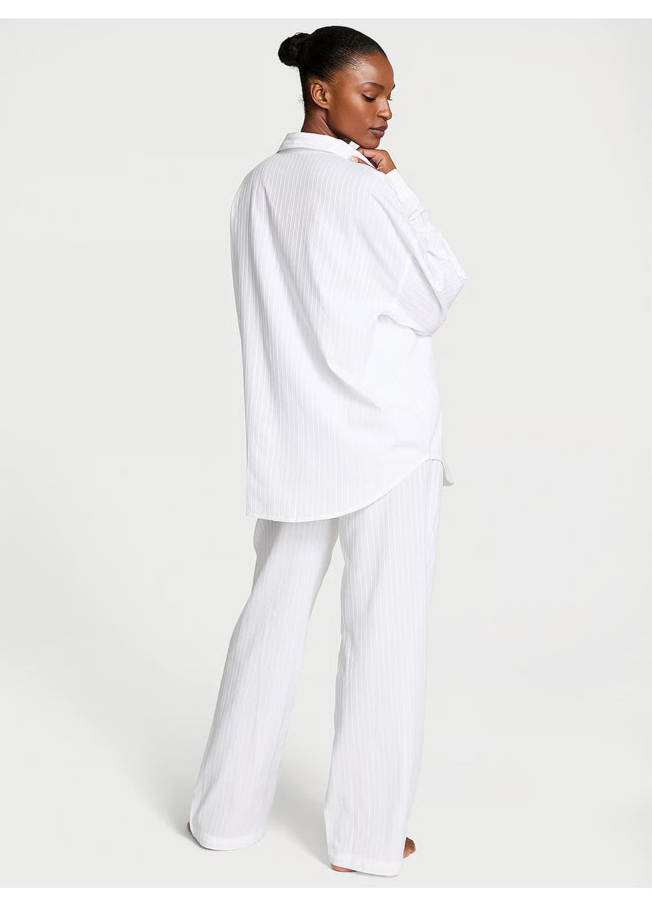 Біла всесезон піжама вікторія сікрет, vs, розмір l No Brand