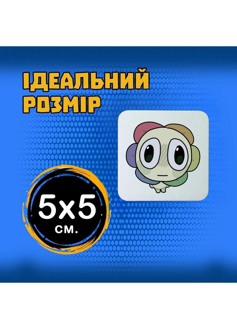 Магніт У Світі Денді Roblox Dandy's World 5*5см magn_10 Shantou (393635871)