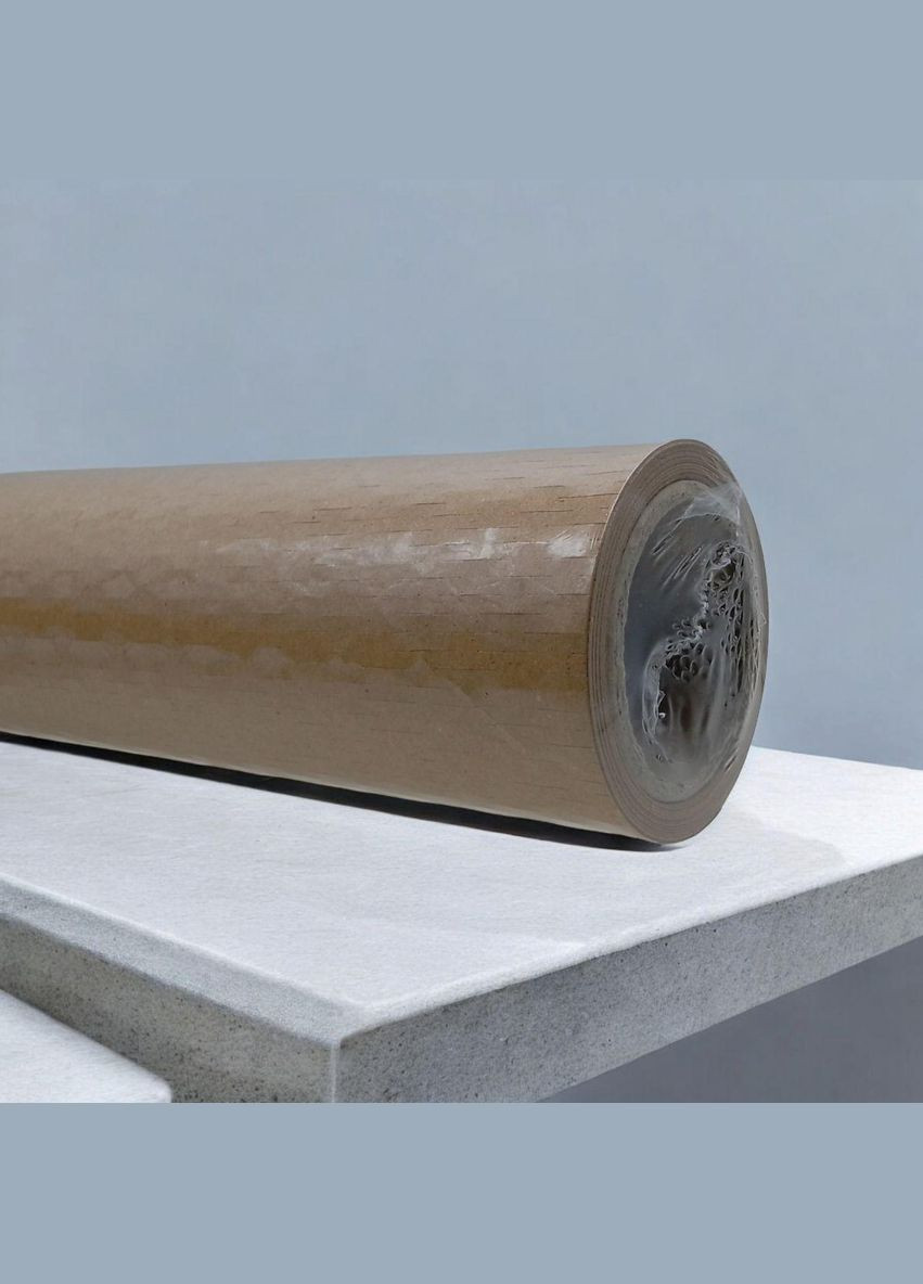 Крафт папір подарунковий пакувальний HP 70 BROWN ширина 50 см, довжина 10 метрів Біолендс (500/10 No Brand (362420981)