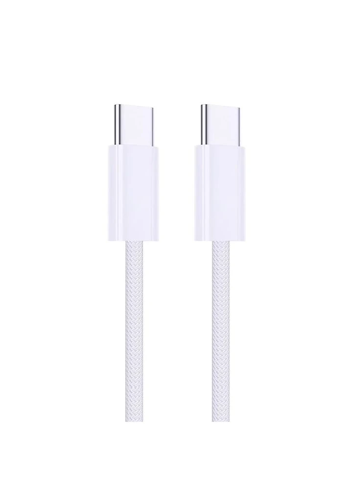 Кабель XON SmartCable Type-C - Type-C PD 60W 2м MaxCharge (SC602C6W2W 3299) Білий XON E-Tech (352201971)