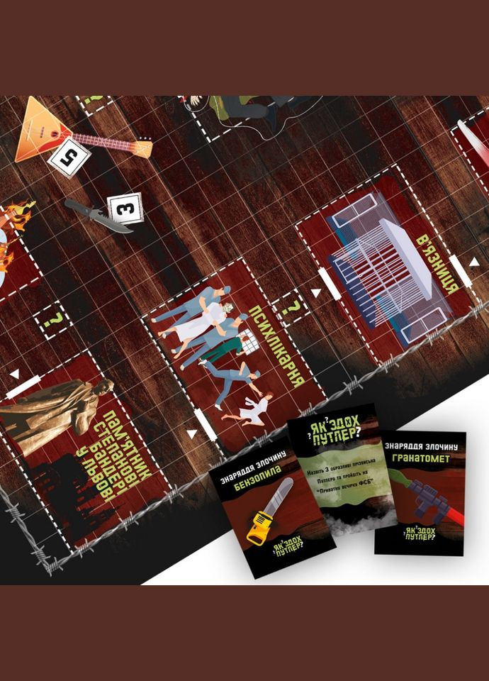 Настольная игра "Как сдох Путлер?" PLR-0032 Flixplay (334150570)