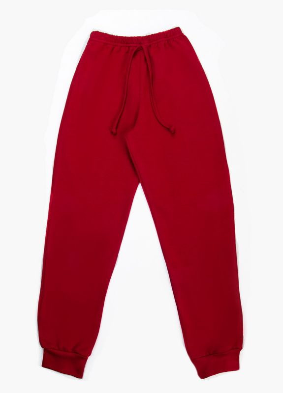 Вишневые демисезонные брюки Авекстекс