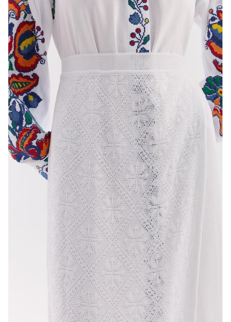 Жіночий в'язаний фартух "Зірка" (90 см) MEREZHKA (366081710)