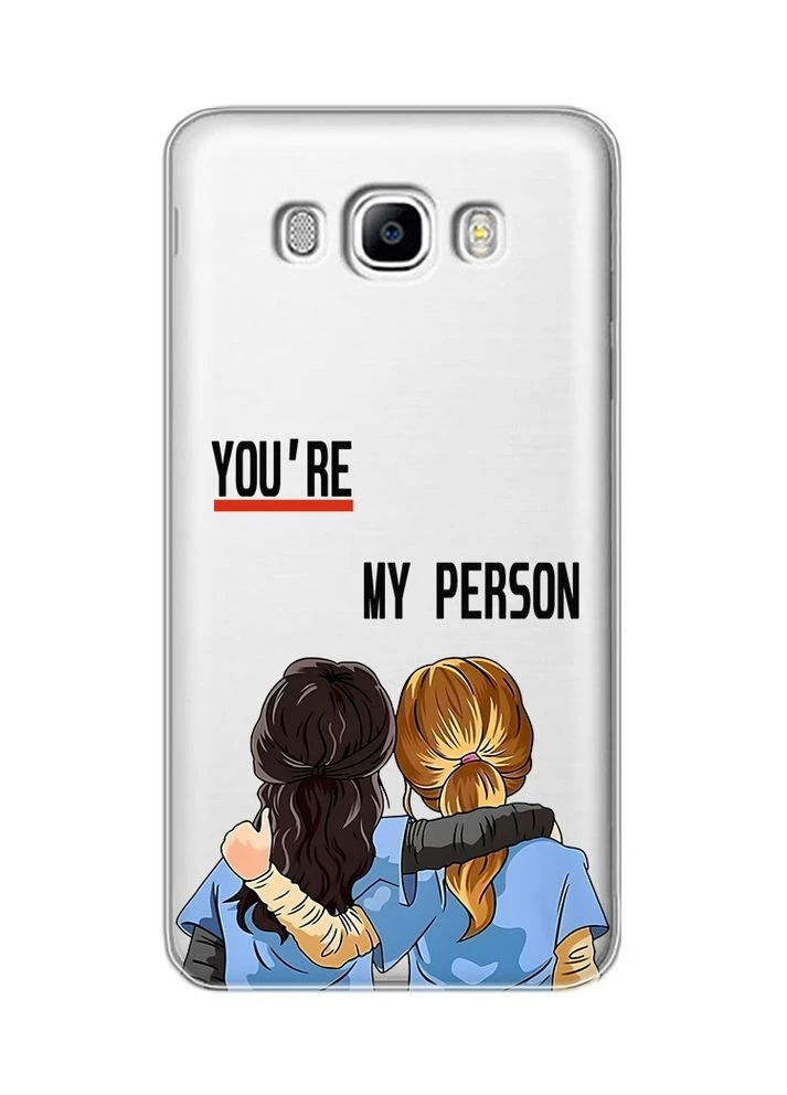Прозорий чохол на SAMSUNG Galaxy J7(2016) J710:: Подружки з Анатомії (принт 251) Creative (359499867)