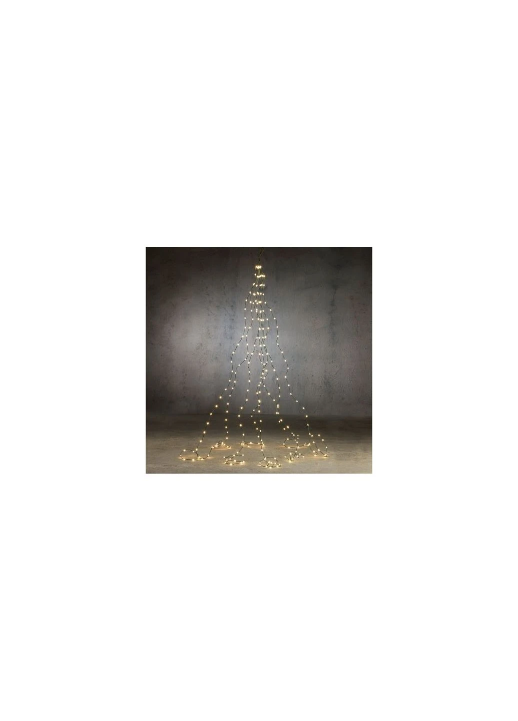 Гірлянда Конус 2,1 м, 672 LED теплий білий (8720362027065) Luca Lighting Конус 2,1 м, 672 LED теплий білий (361110866)