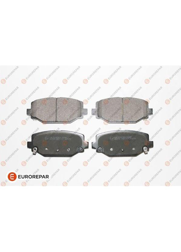Колодки гальмівні дискові (комплект 4 шт) DODGE JOURNEY 2.4 2008.06- Eurorepar (362607023)