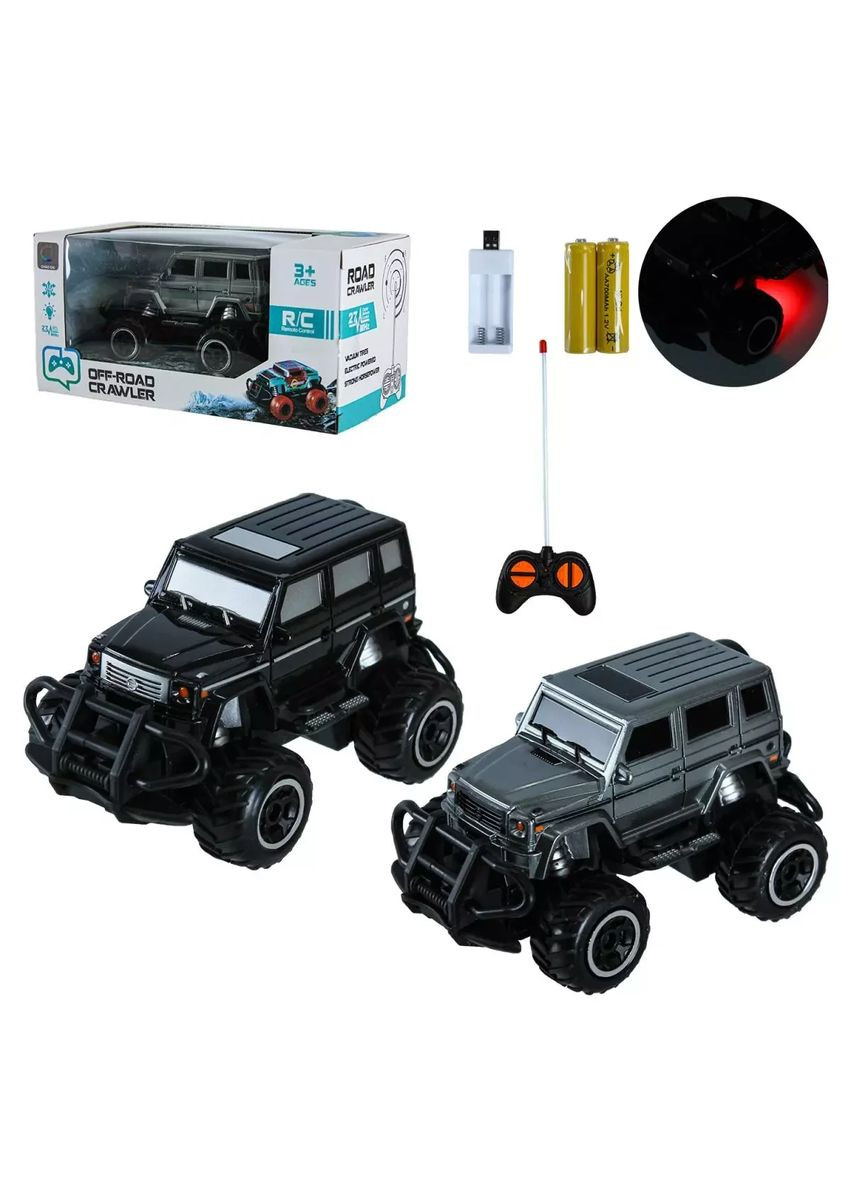Іграшка машина на радіокеруванні джип зі світлом 6148S акумулятор в асортименті 2 кольори No Brand (362430099)