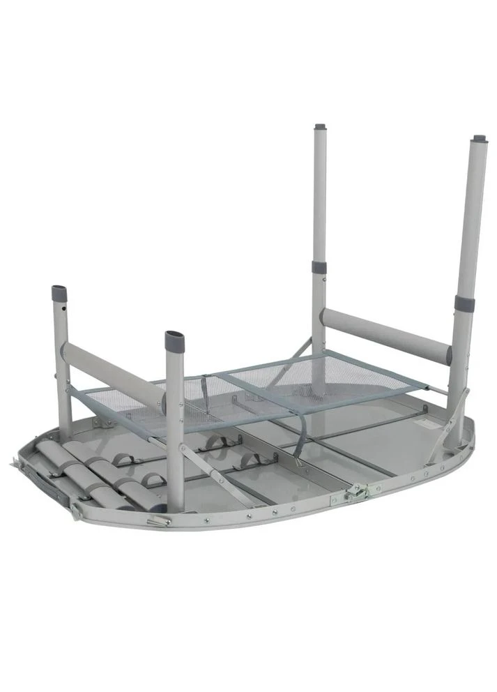 Туристический стол Premium Oval 100x70 cm Grey (1404424) (DAS303284) Bo-Camp (397952510)