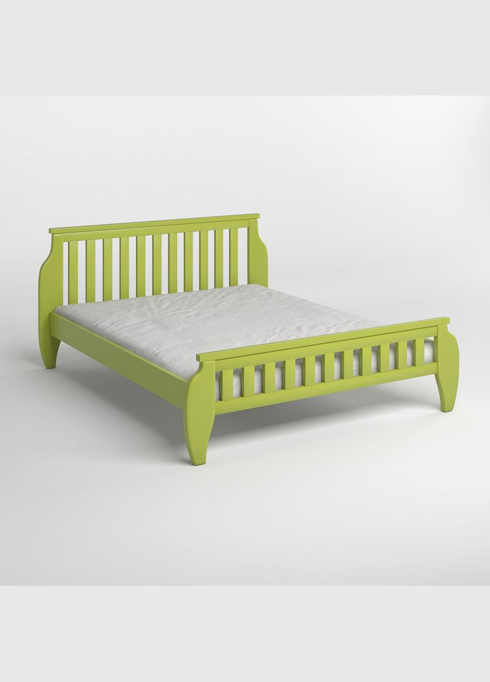 Двоспальне дерев'яне ліжко Прага (S3050G70Y) 160х200 см (MBG-7071) Mebigrand (368281695)