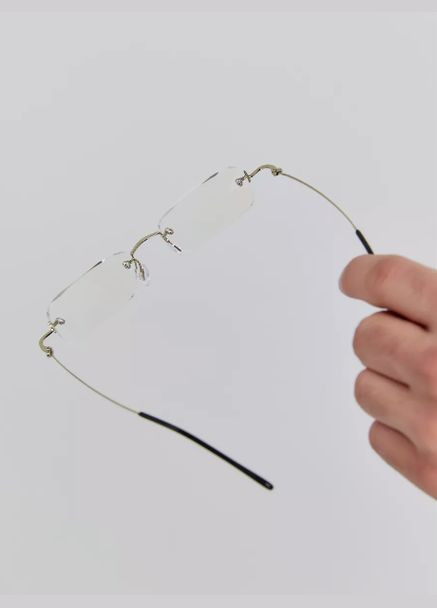 Мужские титановые очки для зрения +2.00 Ralph (333194215)