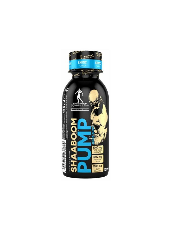 Передтренувальний комплекс Shaaboom Pump Juice Shot, 120 мл - Екзотичний Kevin Levrone (324419619)