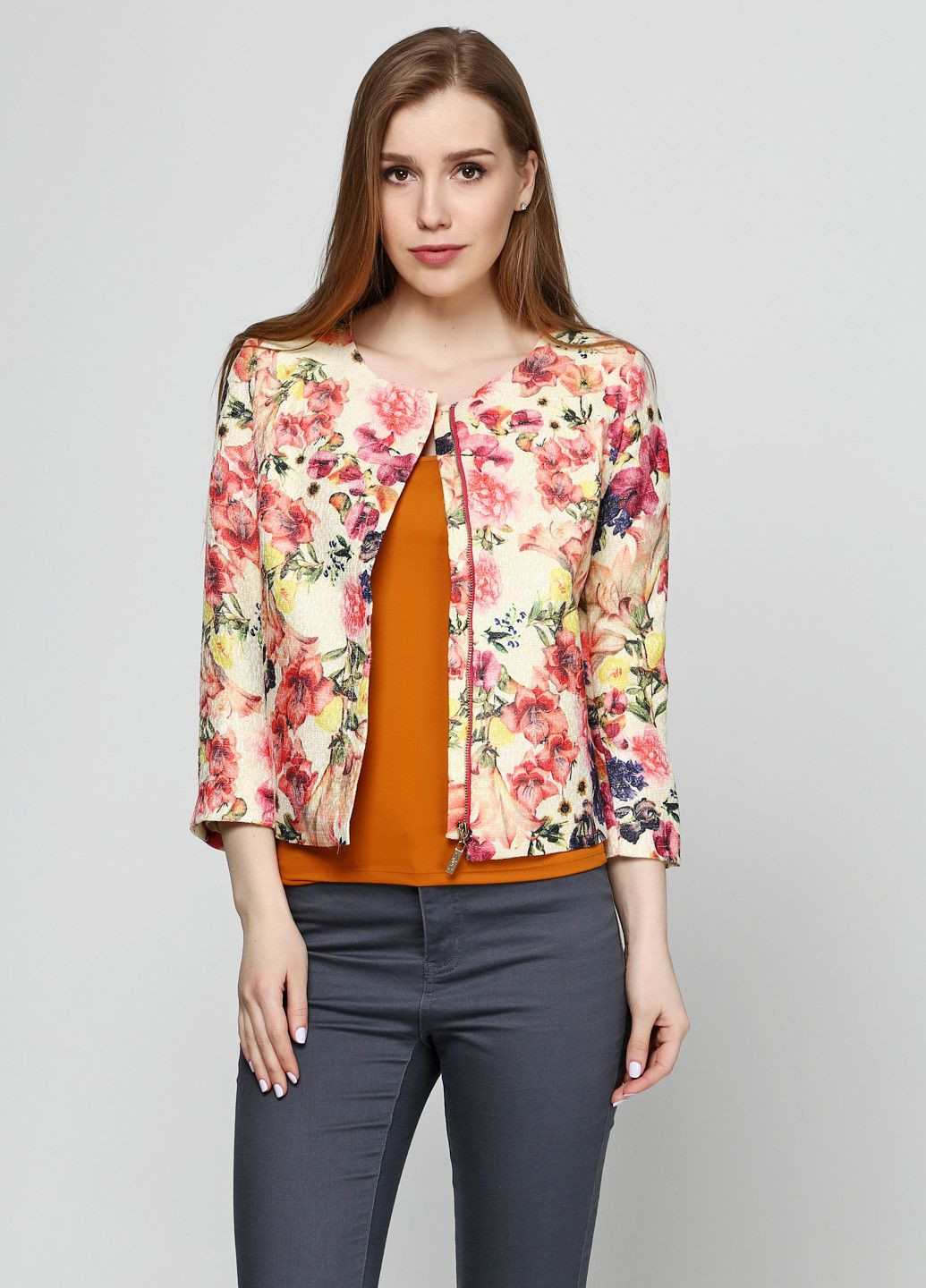 Жакет 14O8-O144 Жовтий Axel (314897087)