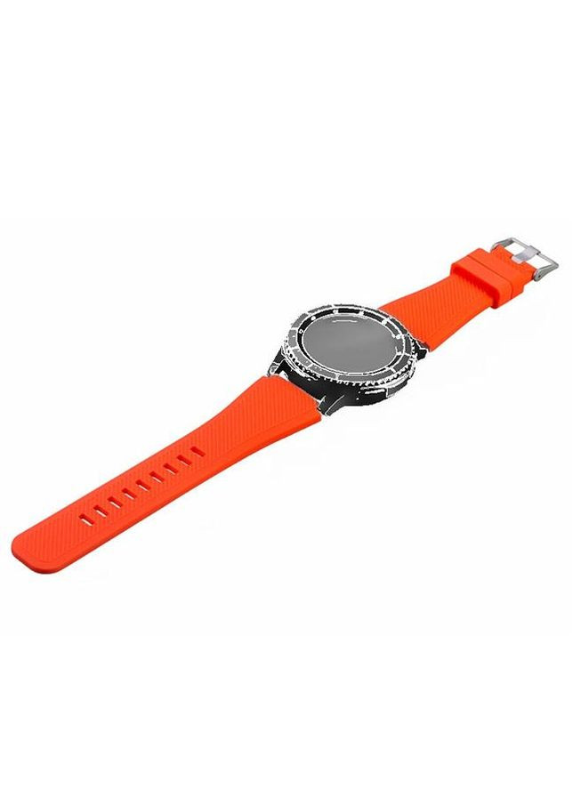 Силиконовый ремешок для часов Samsung Galaxy Watch 46 mm SM-R800 - Orange Primo (333720077)