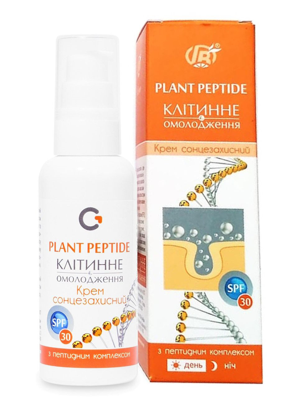 Крем для лица солнцезащитный "Клеточное омоложение SPF 30" 50мл.,. Грін-віза (354824579)