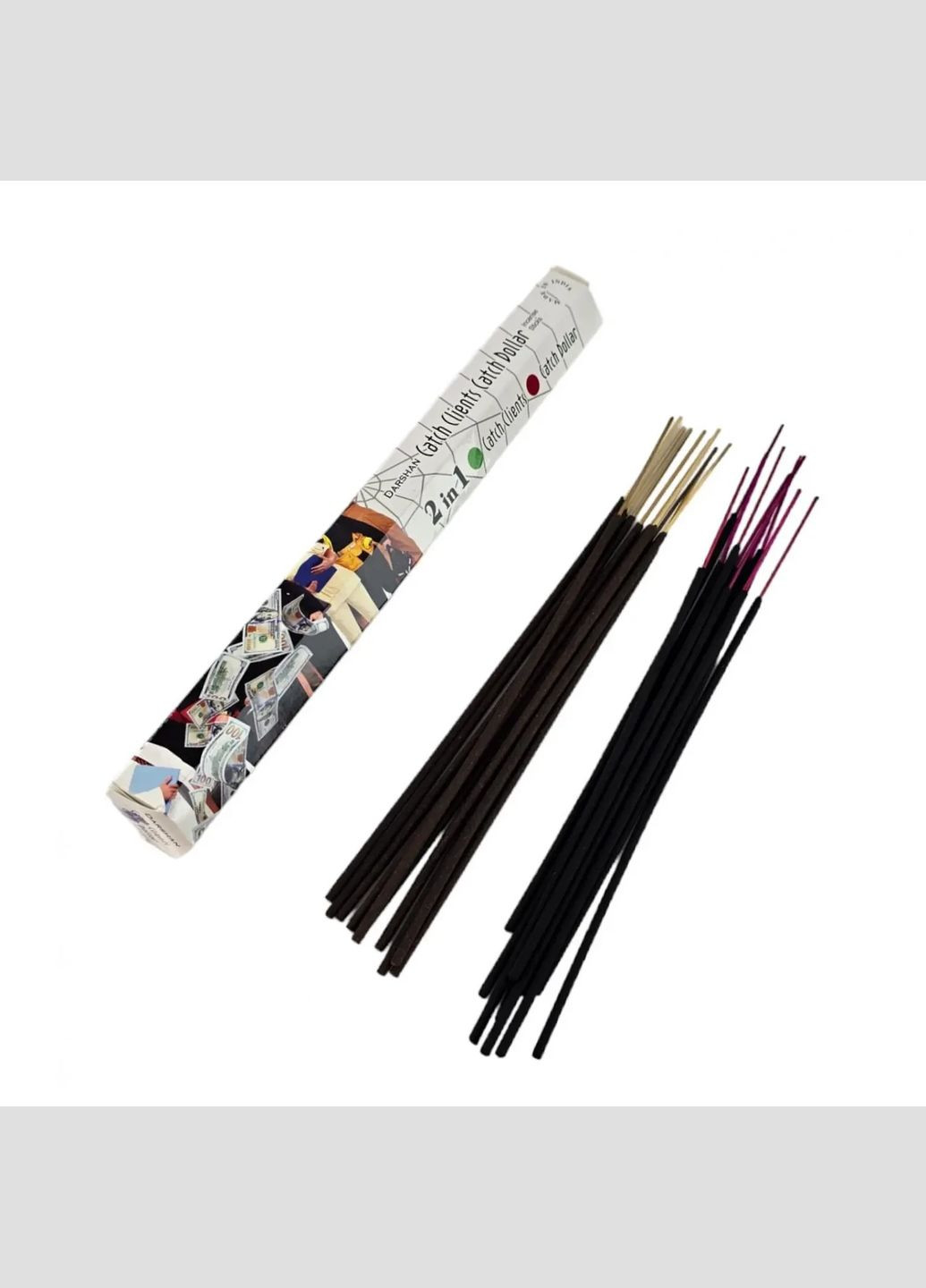 Аромапалочки () шестигранник Catch Clients & Catch Dollar (Привлечение Клиентов и Денег) Darshan (316717417)