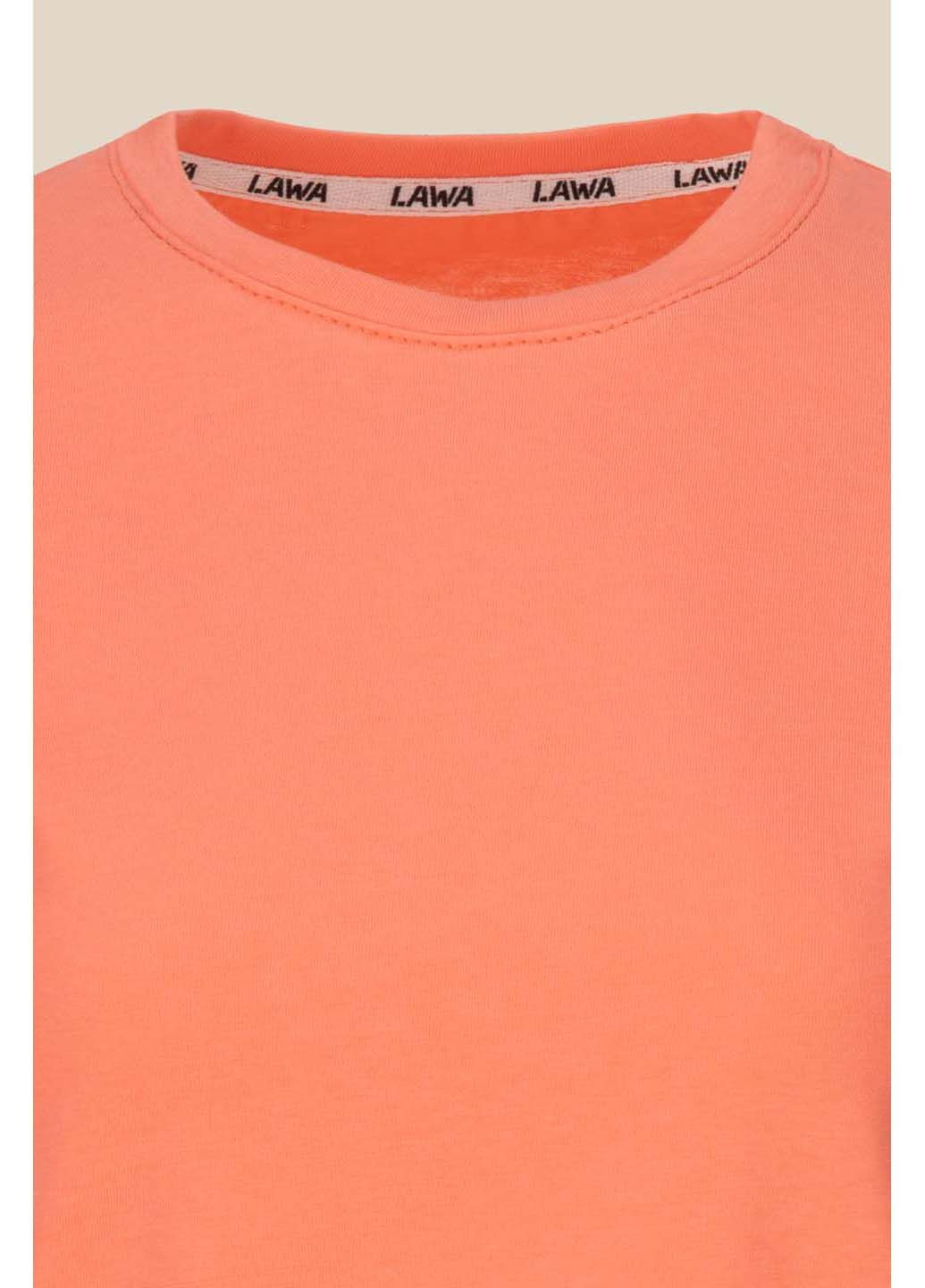 Персиковая демисезон футболка LAWA