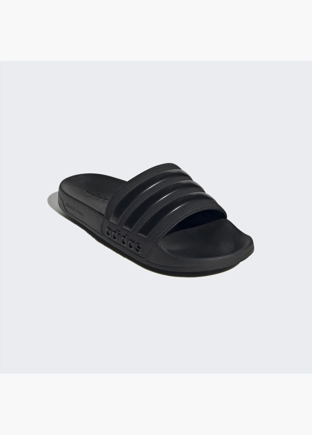 Черные тапочки унисекс adilette shower slides black gz3772 adidas
