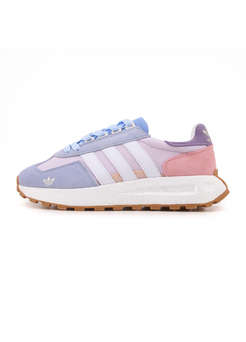 КРОССОВКИ ЖЕНСКИЕ ADIDAS RETROPY E5 BLUE PINK WHITE АДИДАС РЕТРОПИ Е5 No Brand розовые демисезоны (369392163)