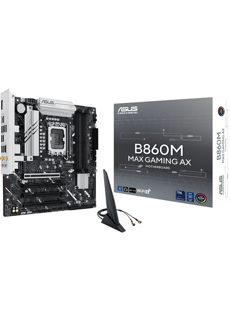 Материнська плата B860M MAX Gaming AX (90MB1JZ0-M0EAY0) Asus (372465540)