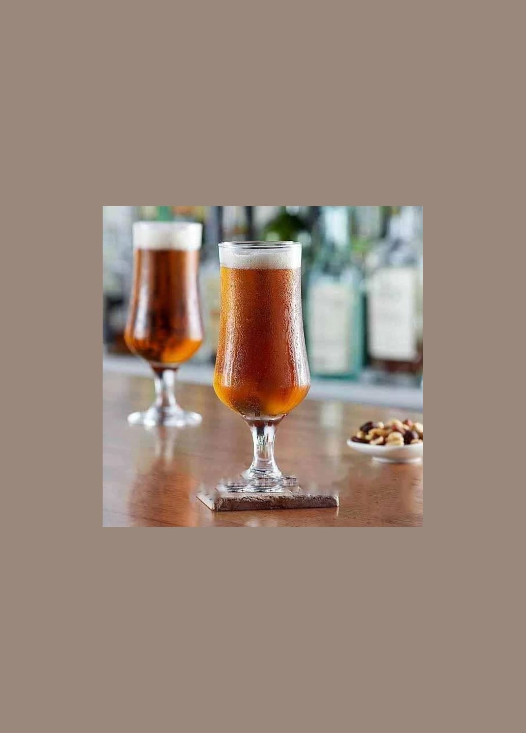 Набор бокалов для пива Tulipe 385 мл 6 шт (44169) Pasabahce (342375474)