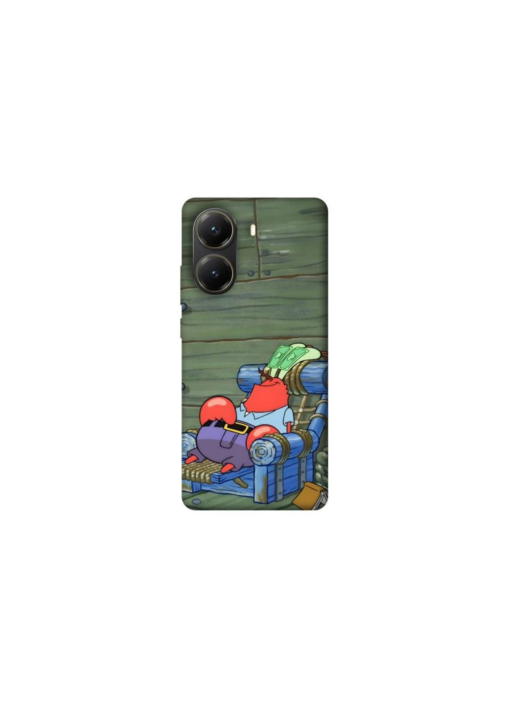 Чехол на Xiaomi Poco X7 Pro Mr.Krabs Frontalka (354671696)