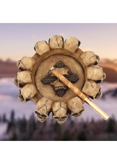 Креативна настільна оригінальна попільничка зі смоли для сигарет No Brand (292260587)