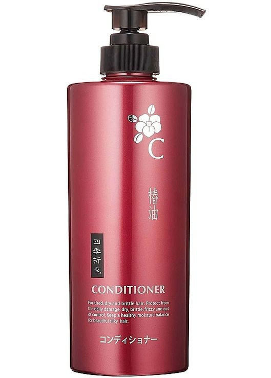 Регенеруючий кондиціонер для волосся Tsubaki Red Camellia Oil Conditioner 600ml (1214554-189142) Kumano (368891824)
