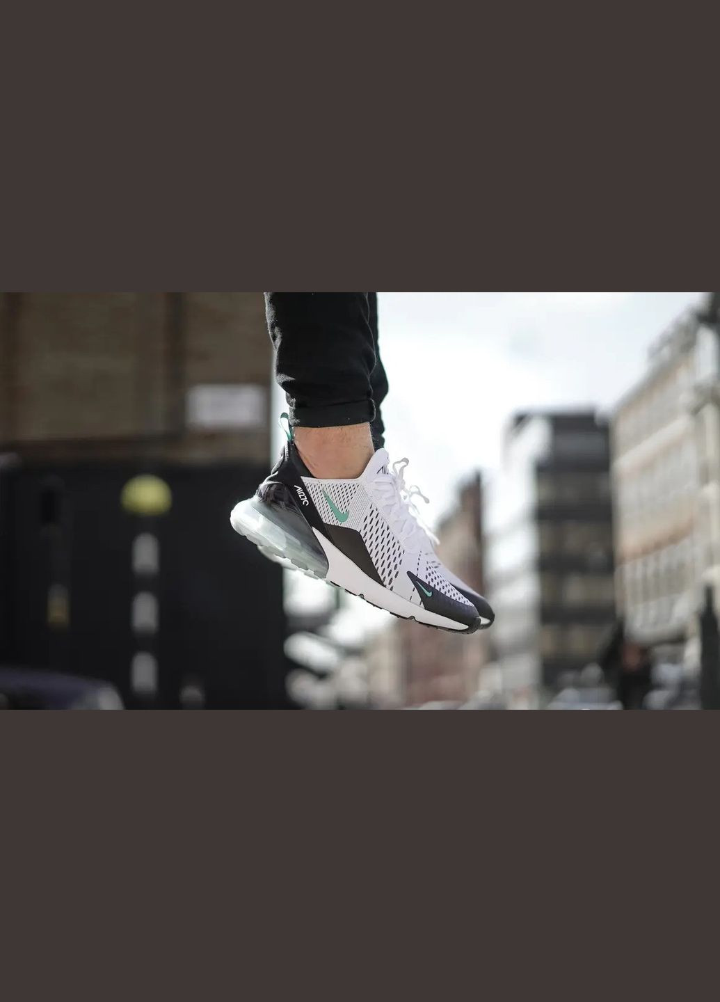 Білі всесезонні кросівки air max 270 white dusty cactus - ah8050-001 Nike