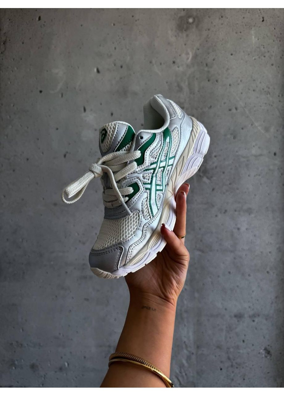 КРОСІВКИ ЖІНОЧІ ASICS GEL KALE CREAM GREEN АСІКС ГЕЛЬ No Brand сірі демісезони (368883918)
