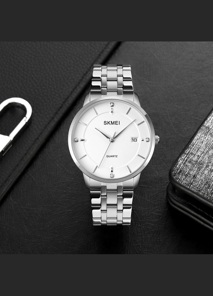 1801SSI Silver Case Mesh Band Skmei (323079822)