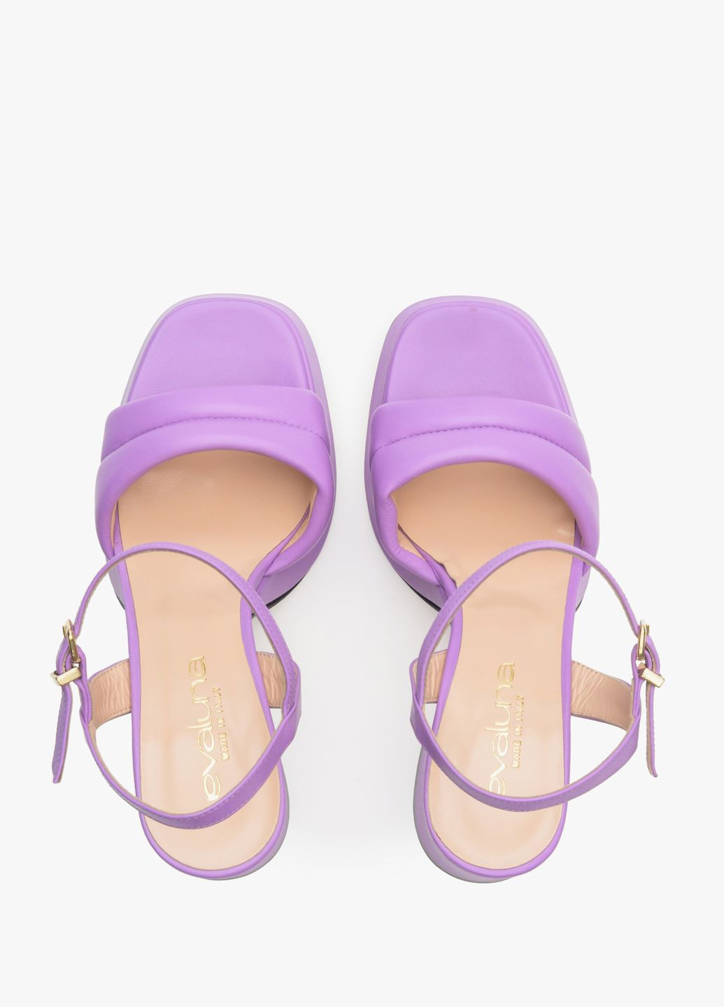 Фиолетовые босоножки, цвет фиолетовый Evaluna