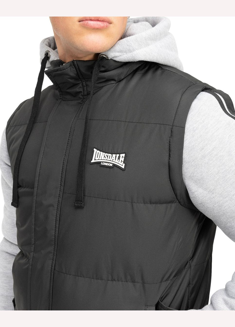 Чорна куртка Lonsdale Dowpot