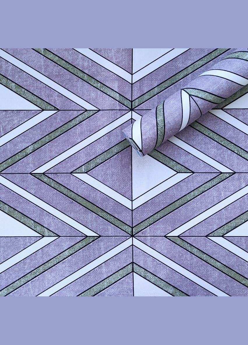 Самоклеющаяся пленка SW-00001257 Зеленые ромбы 0,45х10м Sticker Wall (298284532)