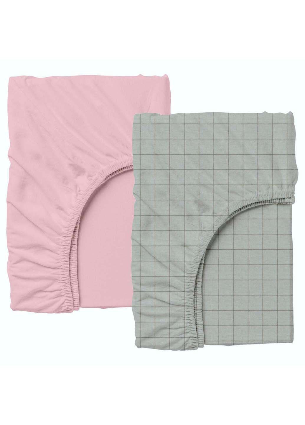 Набор простыни на резинке 90х200х20 см 2 шт Cosas (311552089)