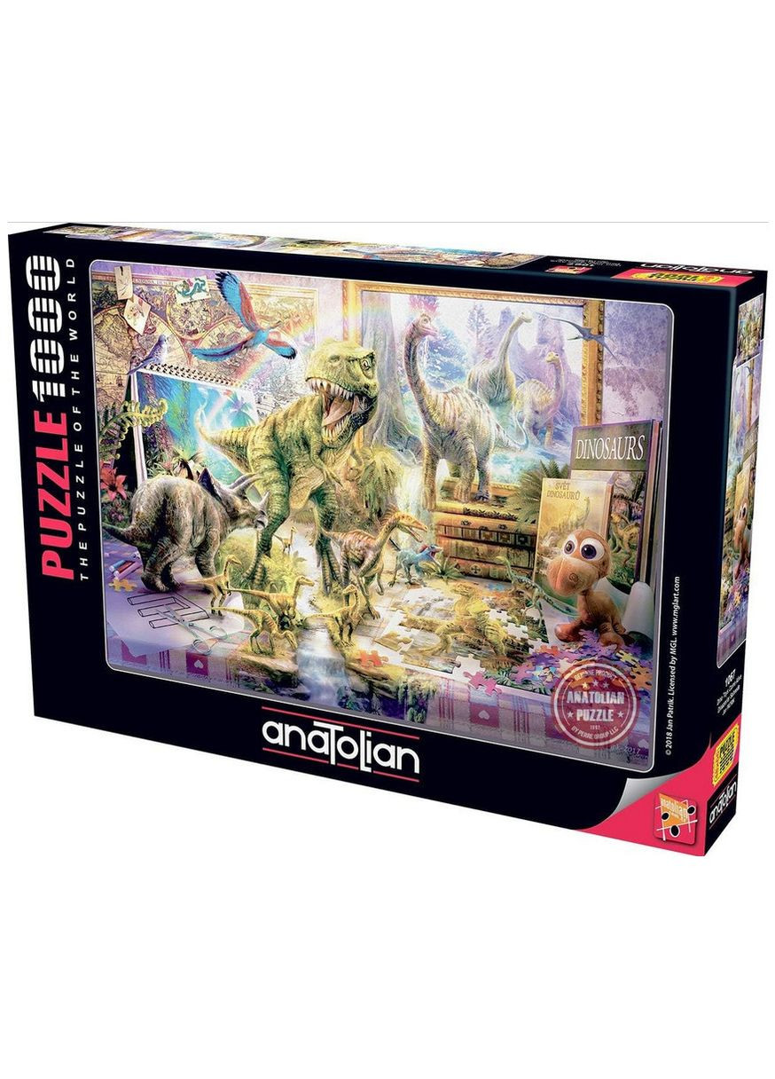 Пазл Іграшкові динозаври 1000 елементів Anatolian (342717565)